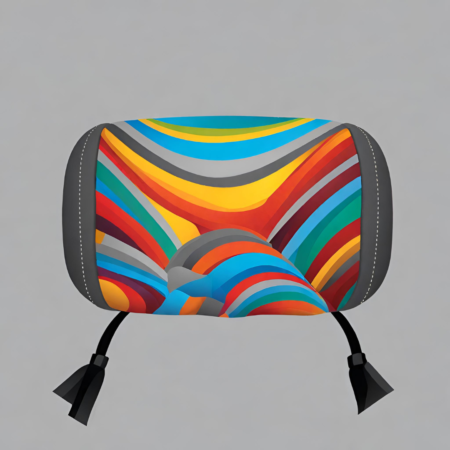 Airline Headrest Cover Printing